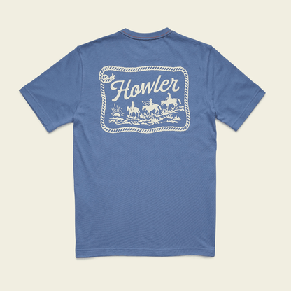 Howler Brothers Howler Posse T-Shirt Howler Brothers Blue Horizon / XL Men's Short Sleeve Tee Shirts Rivers and Glen Trading Co
