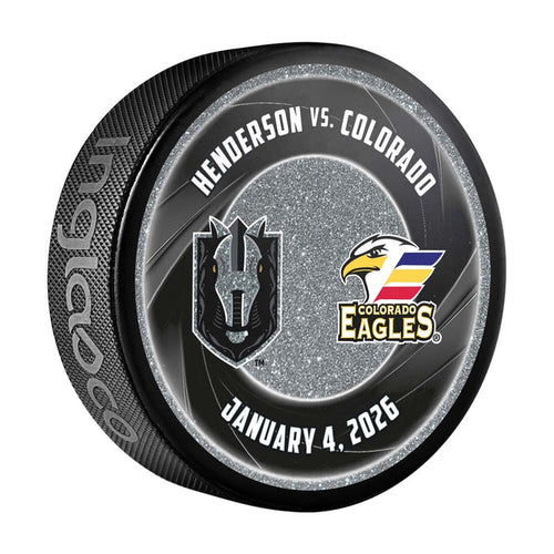 HSK vs COL Match-up Puck-1/4/2026 - Vegas Team Store