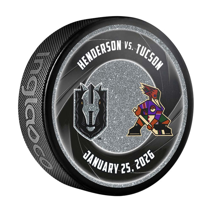 HSK vs. TUC Match-up Puck-1/25/2026 - Vegas Team Store