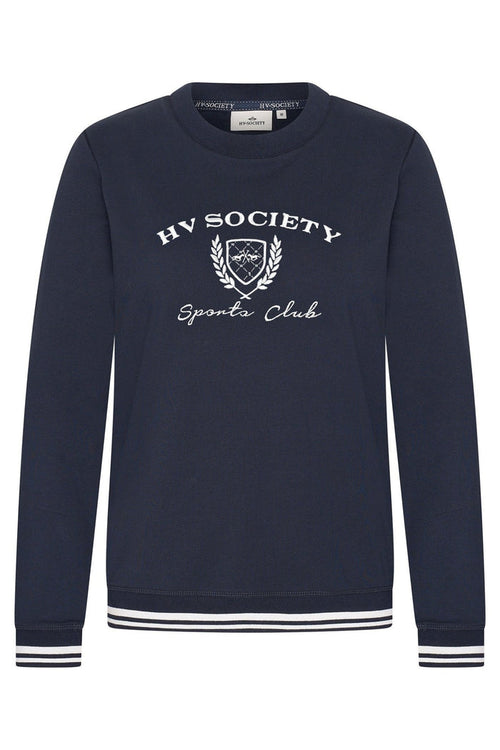 HV Society 0401103716 Matilda Sweater Navy - Dotique - HV Society