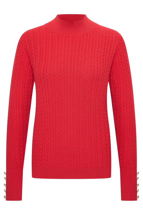 HV Society 0401103753 HVSLia Red Jumper - Dotique - HV Society