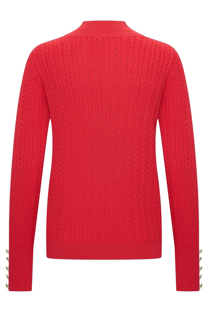 HV Society 0401103753 HVSLia Red Jumper - Dotique - HV Society