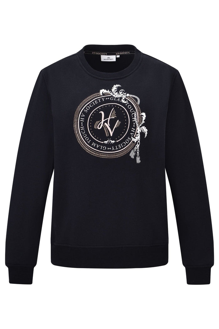 HV Society 0401103777 Tosca Black Sweatshirt - Dotique - HV Society