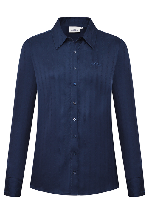 HV Society Blouse HVSDanica Navy 0404103863 by HV Society Shop HV Society at Dotique