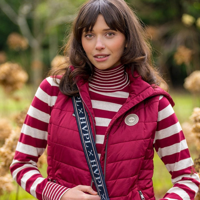 HV Society Bodywarmer HVSBona Burgundy - Dotique - HV Society