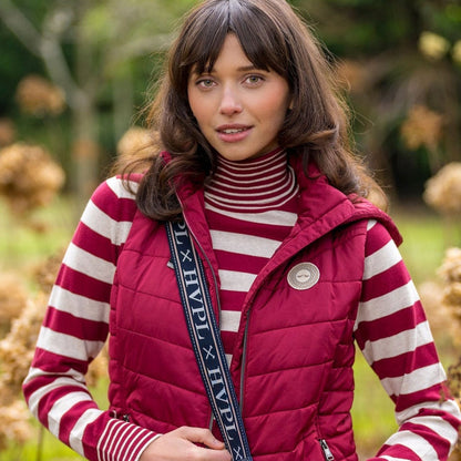 HV Society Bodywarmer HVSBona Burgundy - Dotique - HV Society
