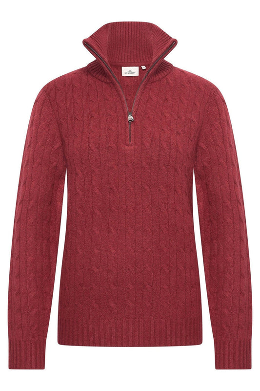 HV Society Jumper HVSMea Burgundy - Dotique - HV Society
