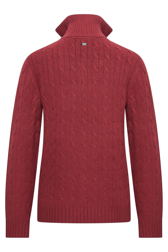 HV Society Jumper HVSMea Burgundy - Dotique - HV Society