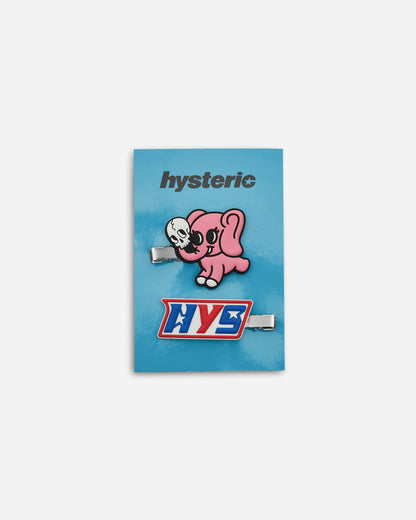 Hysteric Glamour Wmns Hys Elephant Hair Clip Pink Grooming and Beauty Hair Lotions and Accessories 01251QG11 30