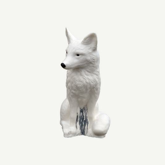 IBB 3D Tier sitzender Polarfuchs
