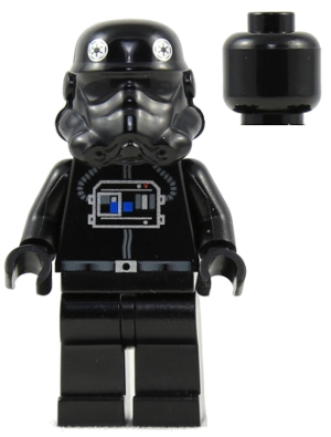 Imperial TIE Fighter / Interceptor Pilot - Black Head