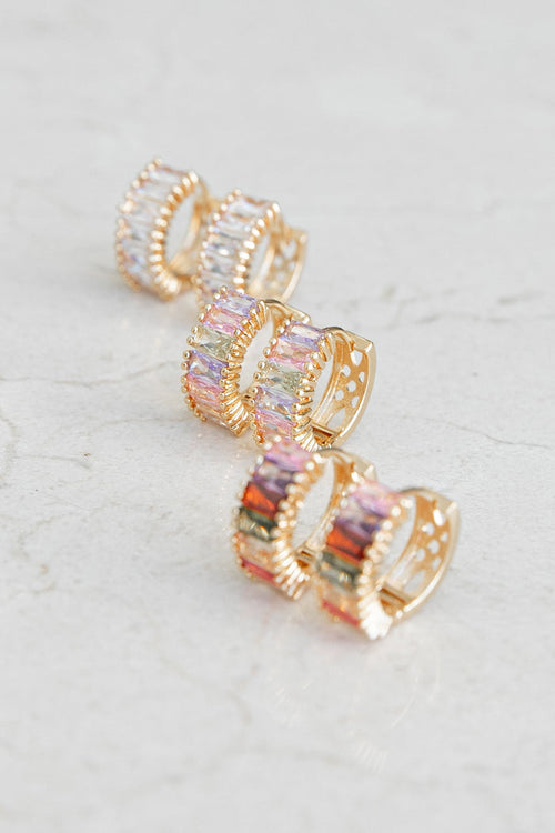 Petal and Pup USA ACCESSORIES Isla 3 Pack Earrings Set - Multi One Size
