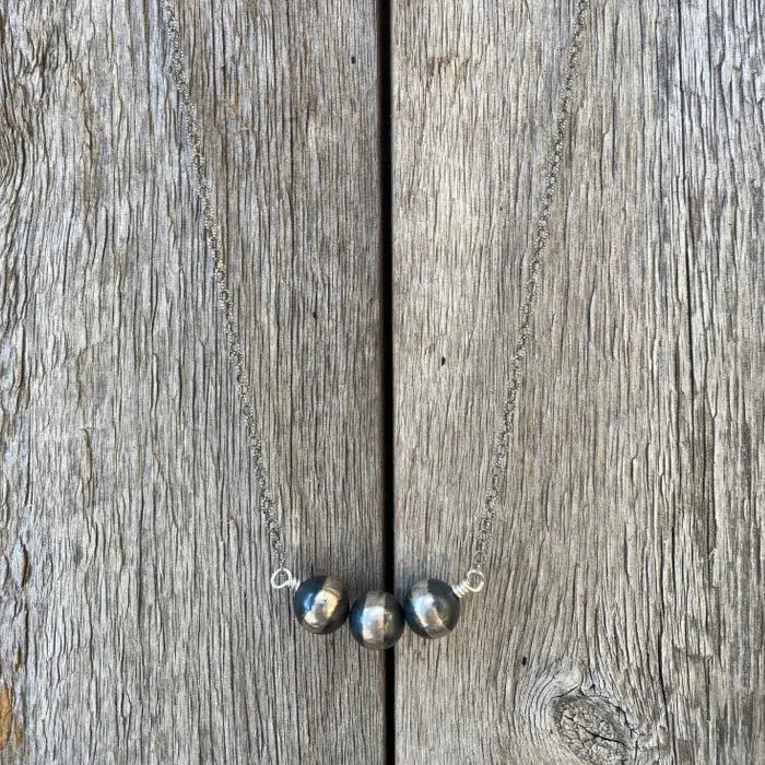 J Forks Navajo Pearl Everyday Necklace