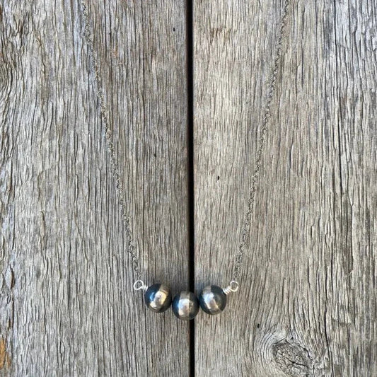 J Forks Navajo Pearl Everyday Necklace