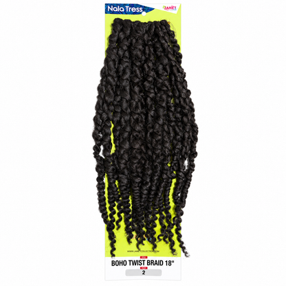 Janet Collection Boho Twist Braid 18"