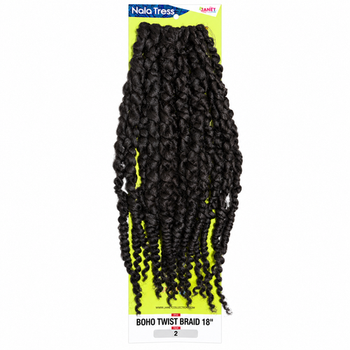 Janet Collection Boho Twist Braid 18"
