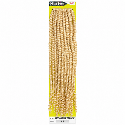 Janet Collection Passion Twist 24"  in colour 613 Light Blonde