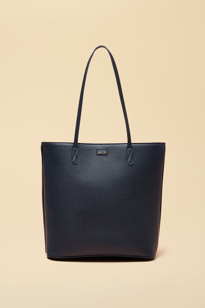 Shop Joules at Dotique for colourful, feel-good womenswear. From everyday Breton tops to cosy fleeces and dresses, discover timeless British style. Shop Joules Jemima Navy Shopper bag at Dotique.