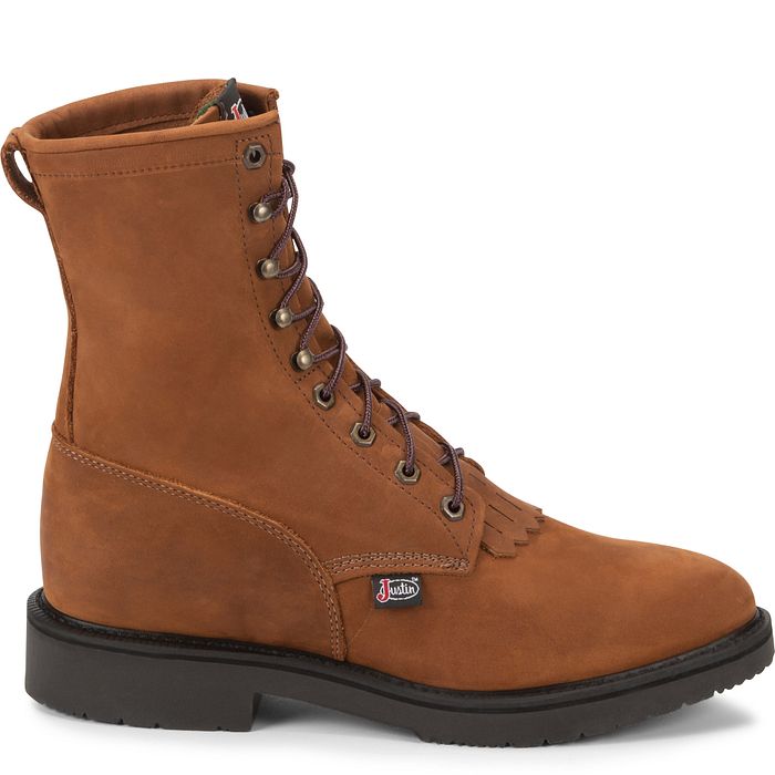 Justin Men's Original 8" Conductor Work Boot
