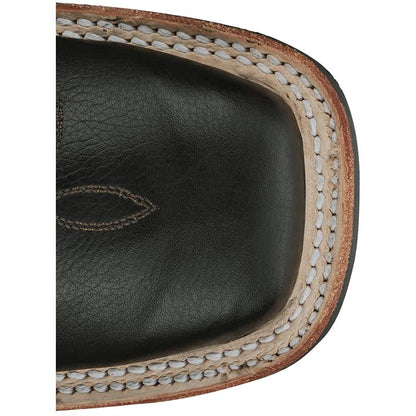 Justin Women's Shay Western Boot in Jet Black Cowhide