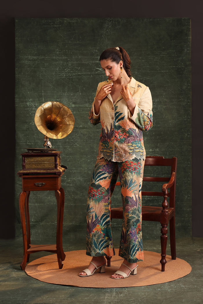 Kaira Embroidered Blazer Set Singapore