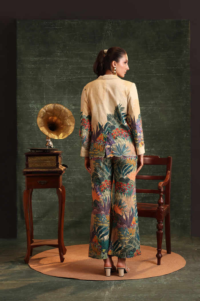 Kaira Embroidered Blazer Set Singapore