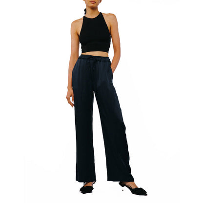 Kalessa Satin Wide Leg Pant