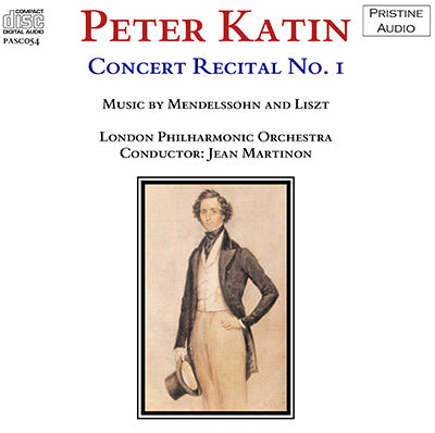 KATIN Concert Recital No. 1: Mendelssohn & Liszt (1954) - PASC054 - CD