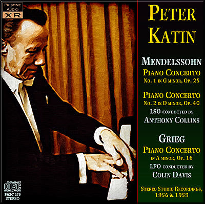 KATIN Mendelssohn and Grieg: Piano Concertos (1956/59) - PASC279 - CD