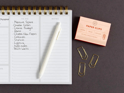 Keep It Together Gold Paper Clips - Pointer