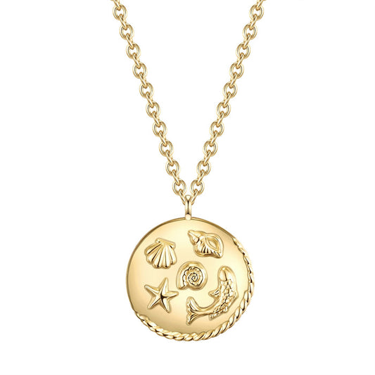 Kette MARITIM gelbgold