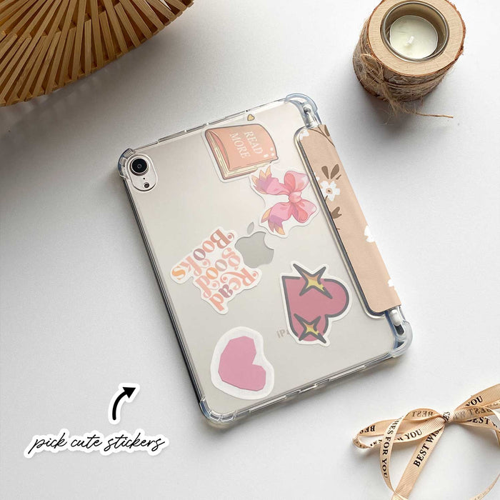 Khaki Blossoms iPad Case