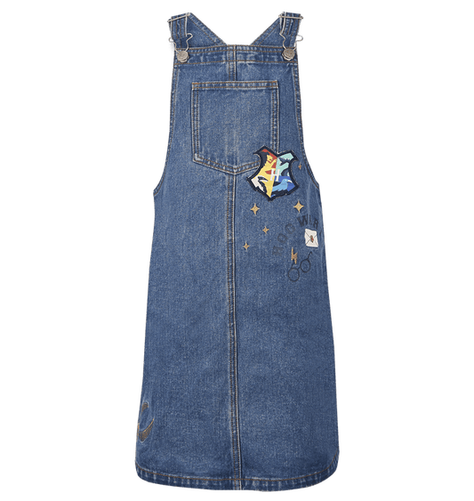 Kids Hogwarts Denim Pinafore