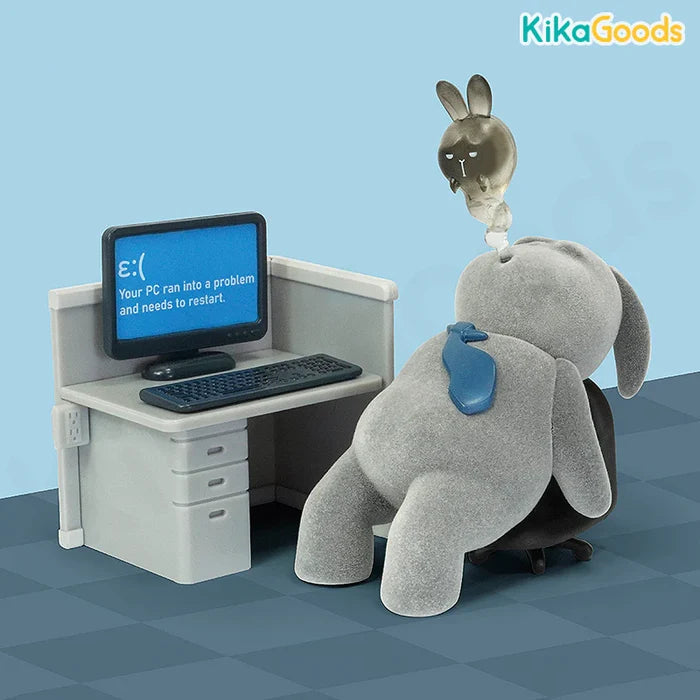 Kika Goods Monday Bruce - Another Working Day Season 4 1/6 Action Figure 1Pc Blind Box