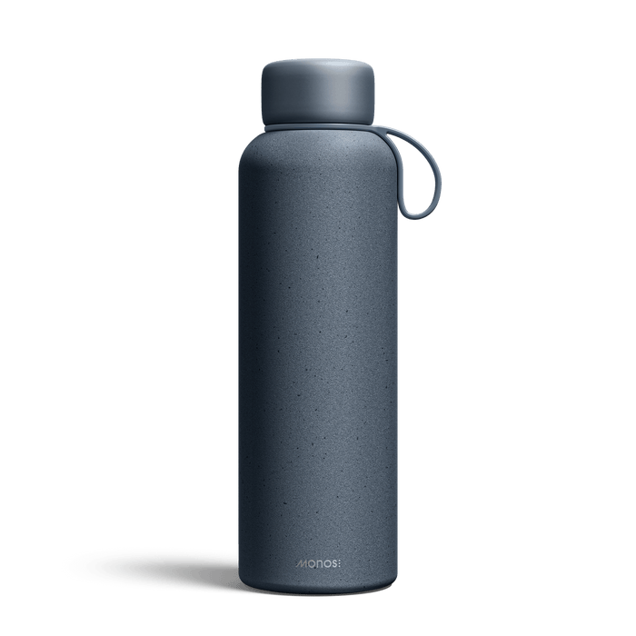 750 mL / Blue Hour Scaled | Front view of 750 mL Kiyo UVC Bottle in Blue Hour