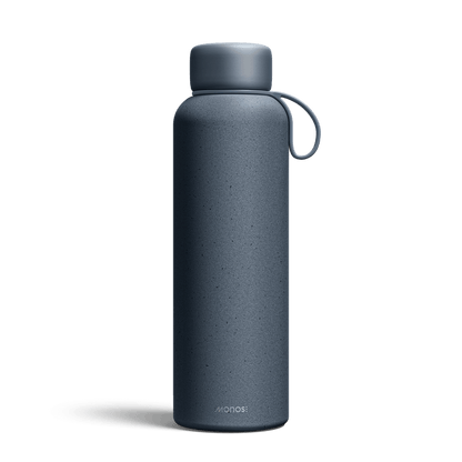 750 mL / Blue Hour Scaled | Front view of 750 mL Kiyo UVC Bottle in Blue Hour