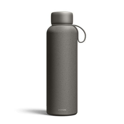 750 mL / Graphite Scaled | Front view of 750 mL Kiyo UVC Bottle in Graphite