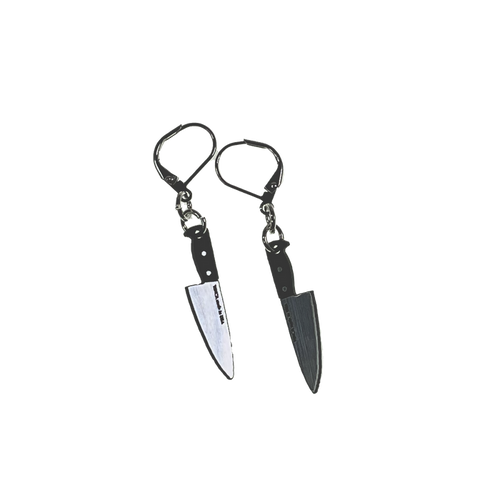 Knife Fish Hook Earrings