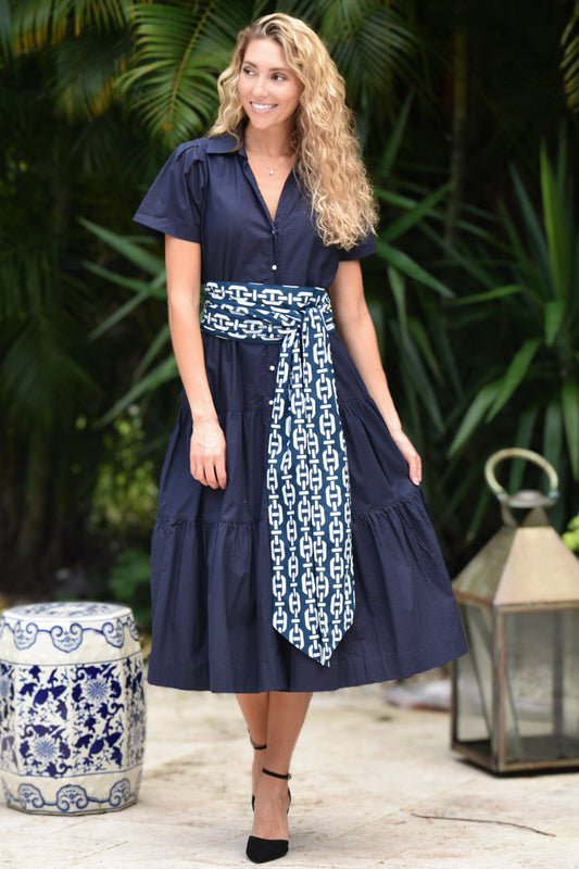 Kristina Dress Navy