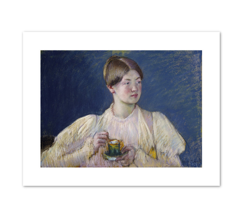 Mary Cassatt, La Tasse de thÃ©, 1897, Terra Foundation for American Art. Fine Art Prints in various sizes by Museums.Co