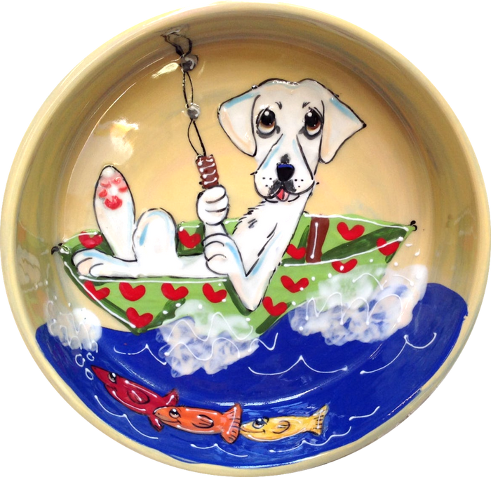 Labrador Dog Bowl