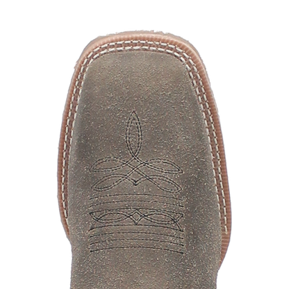 Laredo Men's Summit Leather Western Boot in Grey and Blue
