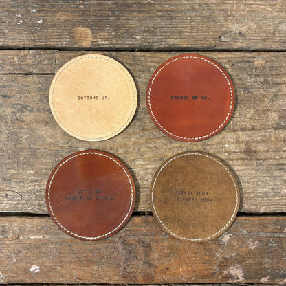 Leather Coasters
