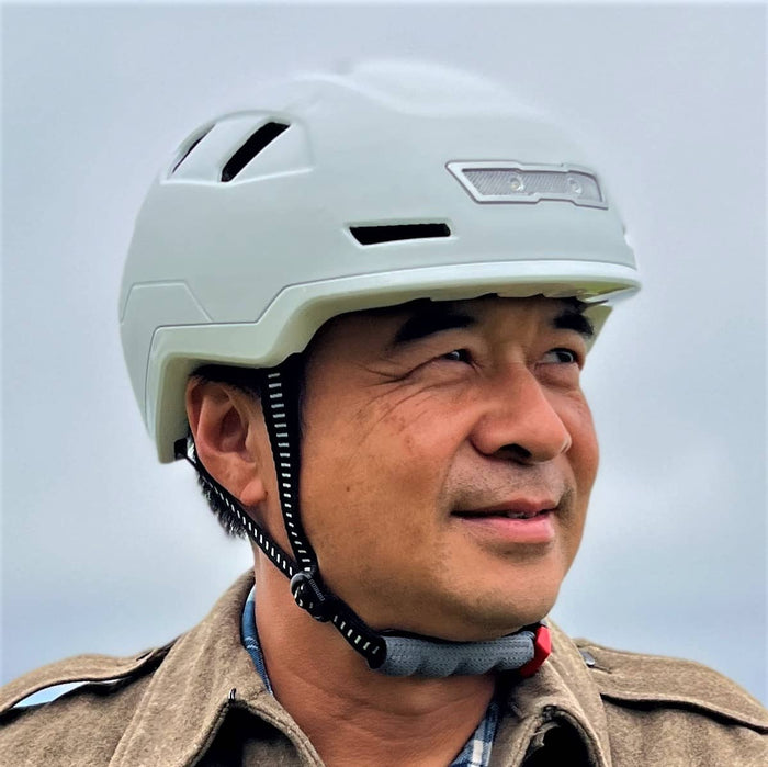 mean wearing xnito helmet on a cloudy day and pondering the meaning of it all