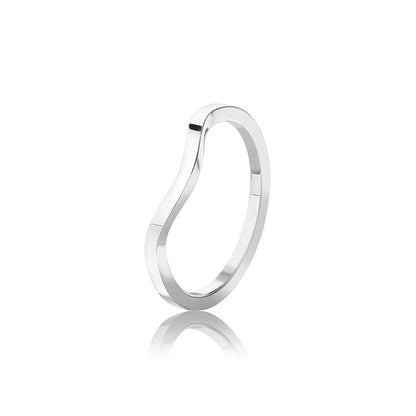 Line Ring set Vigselring & Förlovningsring