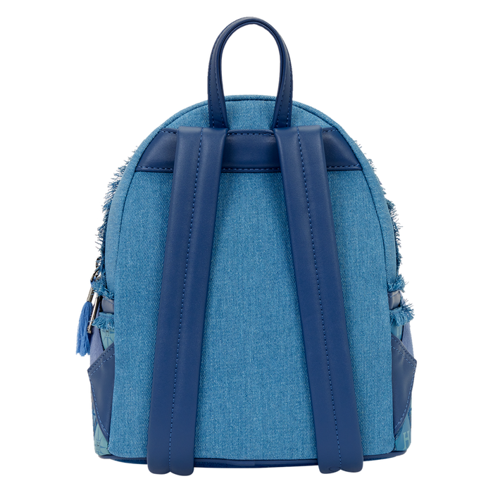 Loungefly Harry Potter - Hogwarts Denim Mini Backpack