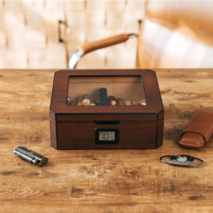 Mag Humidor - Walnut Finish