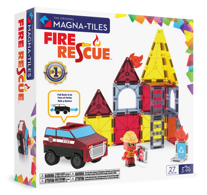 Magna-Tiles Fire Rescue