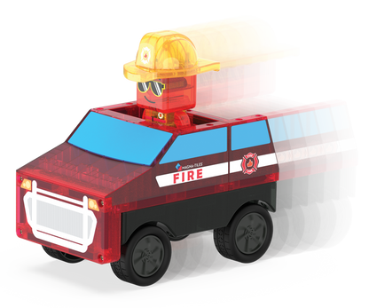Magna-Tiles Fire Rescue