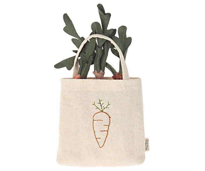 Maileg Carrots in Tote
